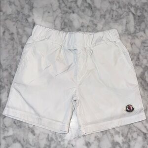 Moncler Classic White Nylon Shorts 4A